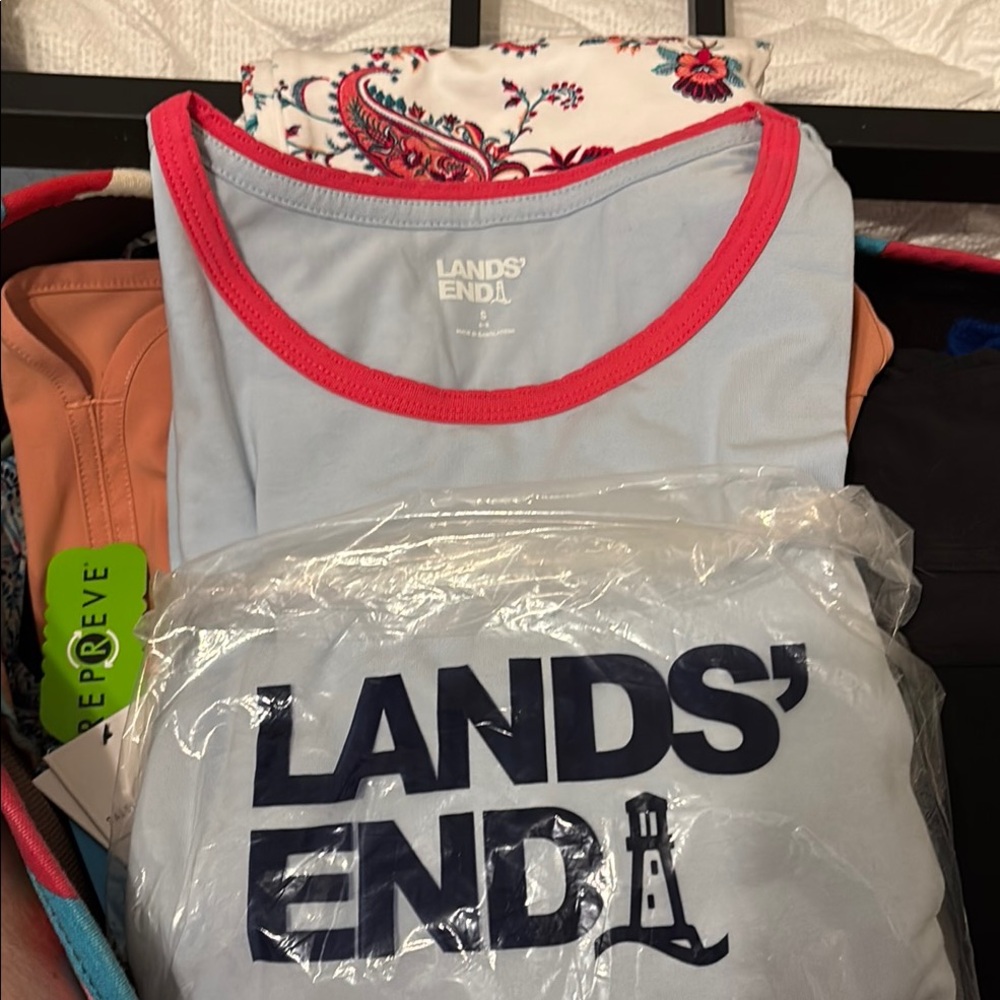 Lands' End Sleep Tee Set - Small